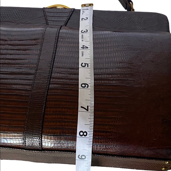 Vintage escort croc/ reptile bag(B13) - Picture 4 of 7